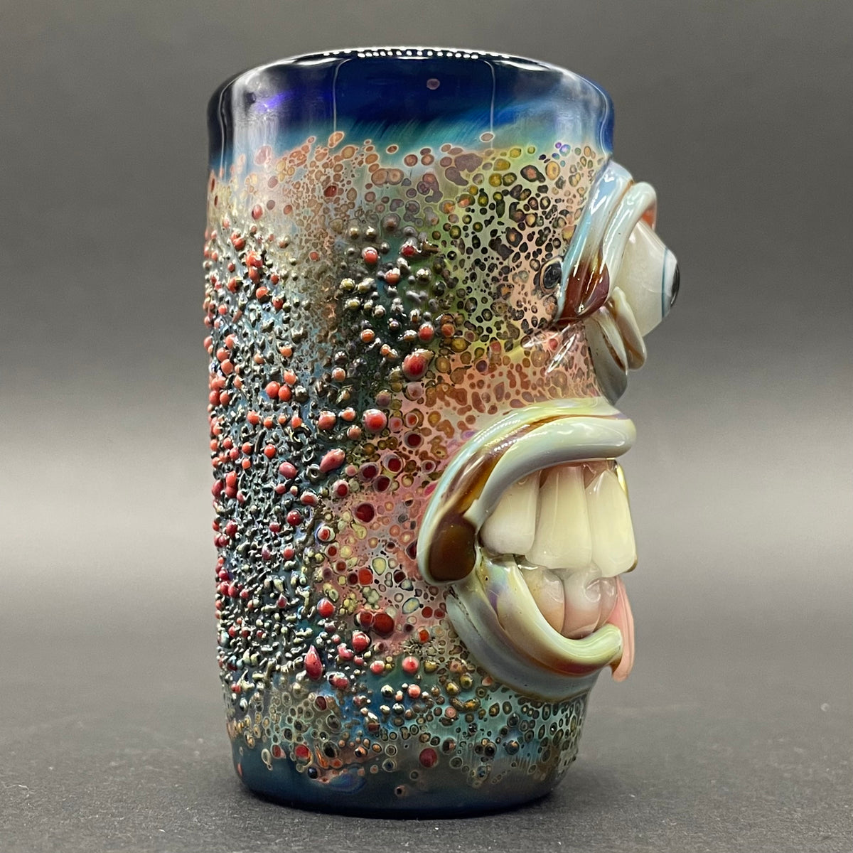 Hand-blown Cyclops shot glass - Leviathan Glass original