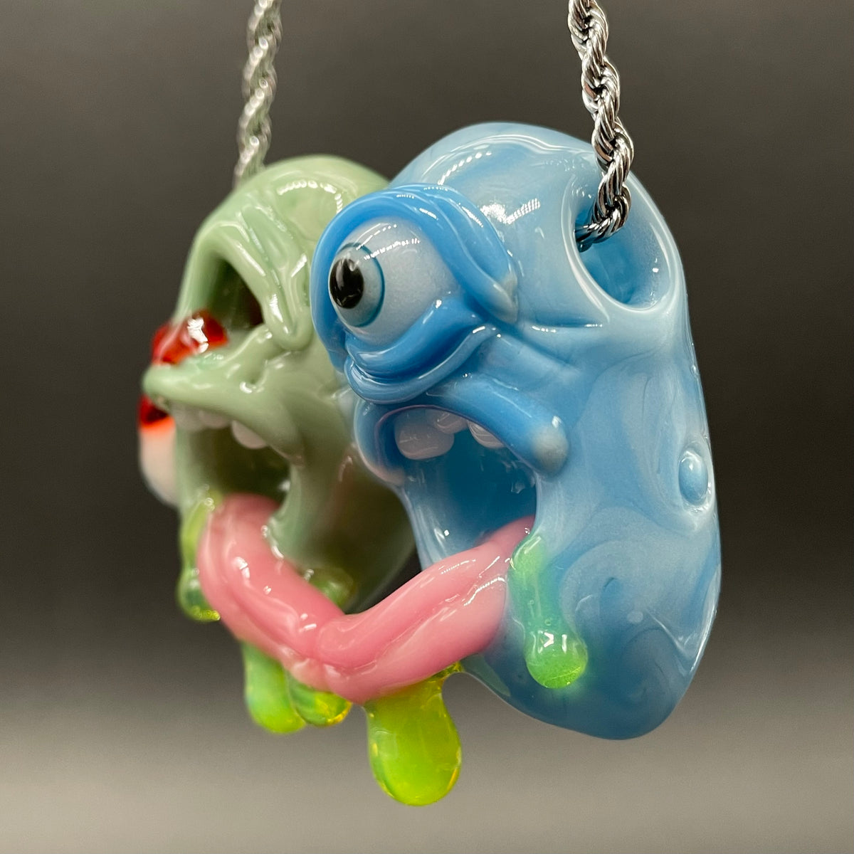Two headaches are better than one craftsmanship - artisan glass work
