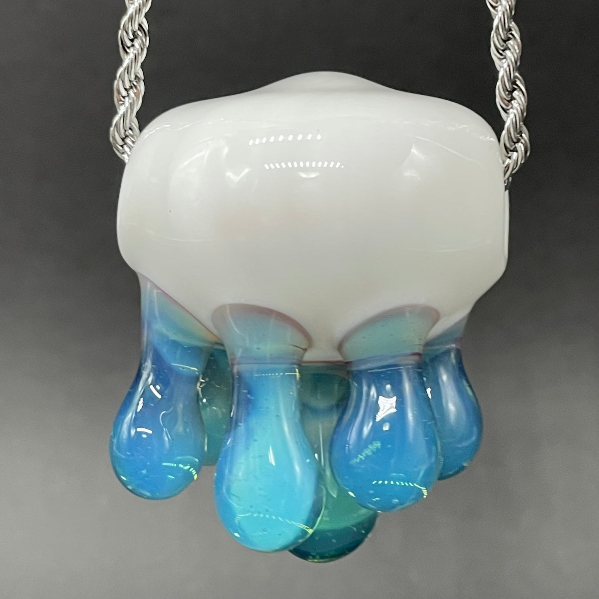 Eye of the storm glass pendant