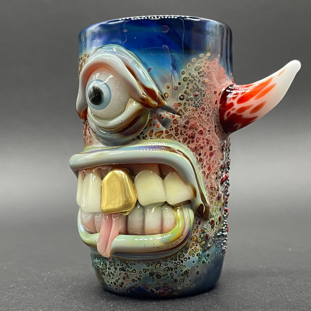 Premium Cyclops shot glass - collectible glass art