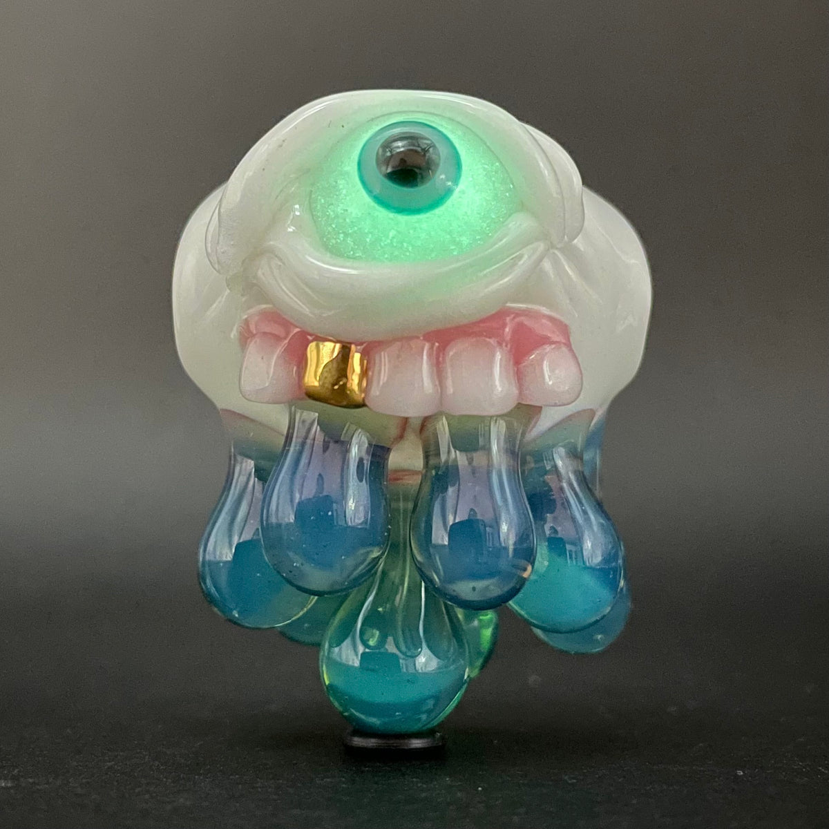 Eye of the storm glass pendant