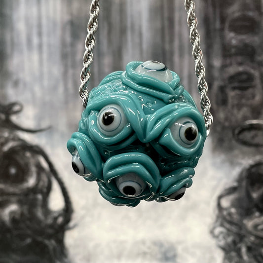 Aqua azule Argus pendant