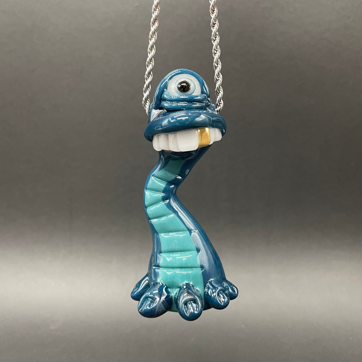 Cyclopsasarus glass pendant