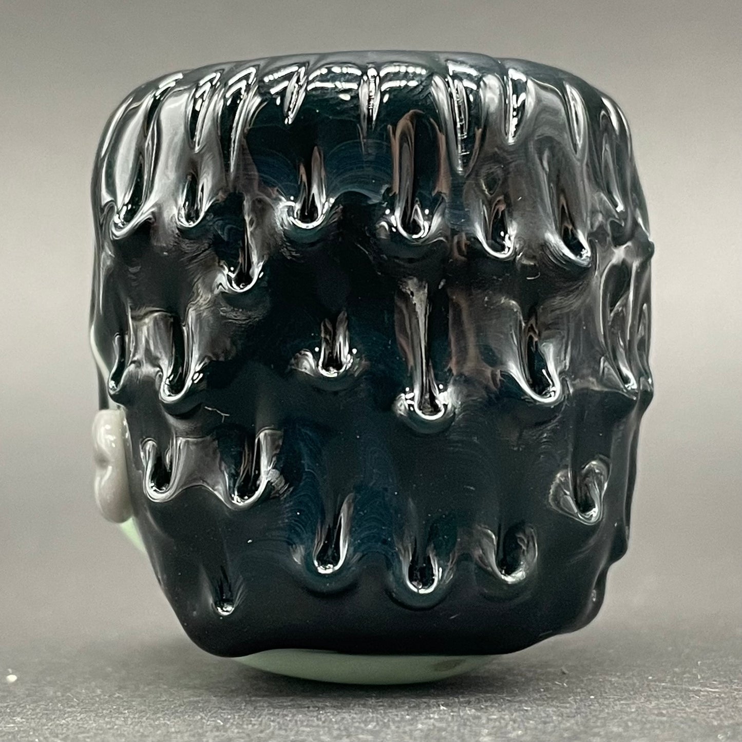 Hand-blown Glass Frankenstein pendant - Leviathan Glass original