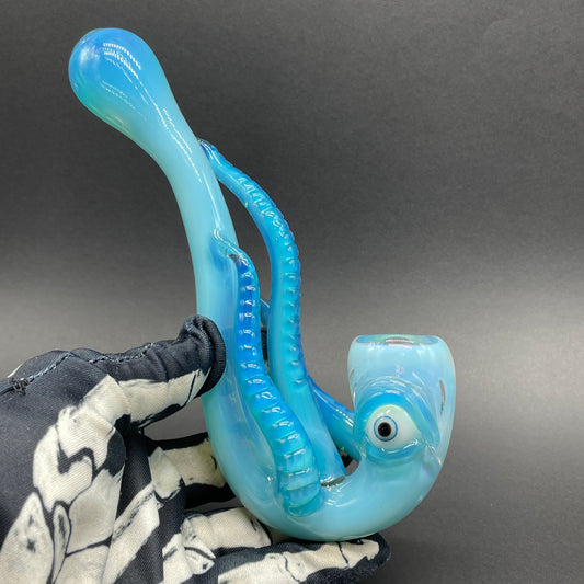 Meta terrania Sherlock detail view - premium glass art