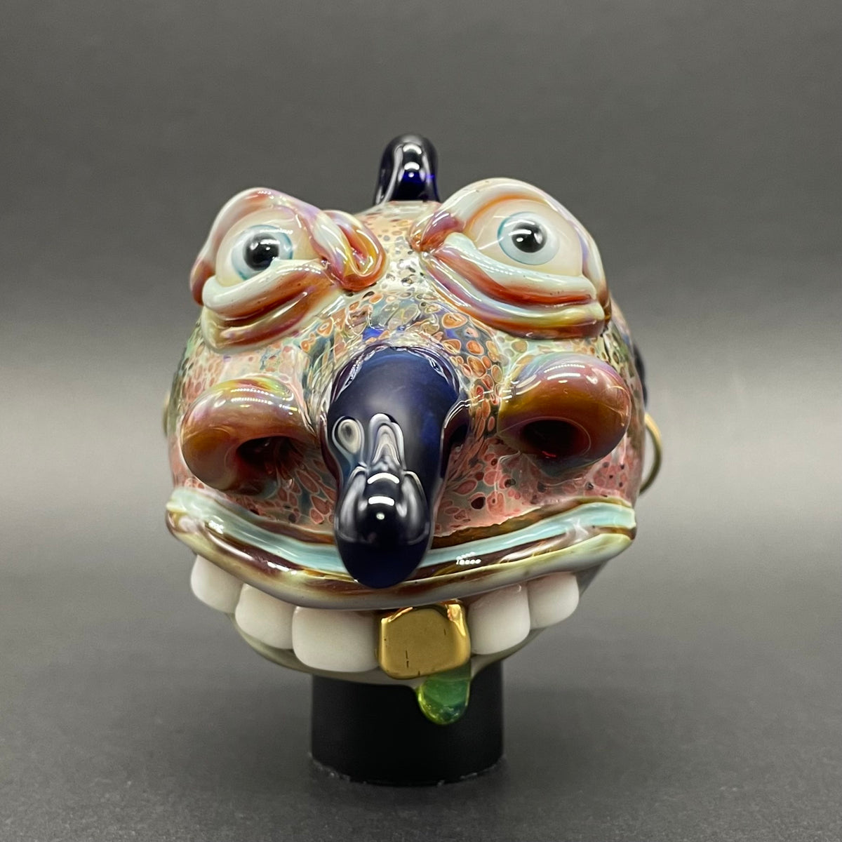 Goblin glass ornament glass art - premium handcrafted piece