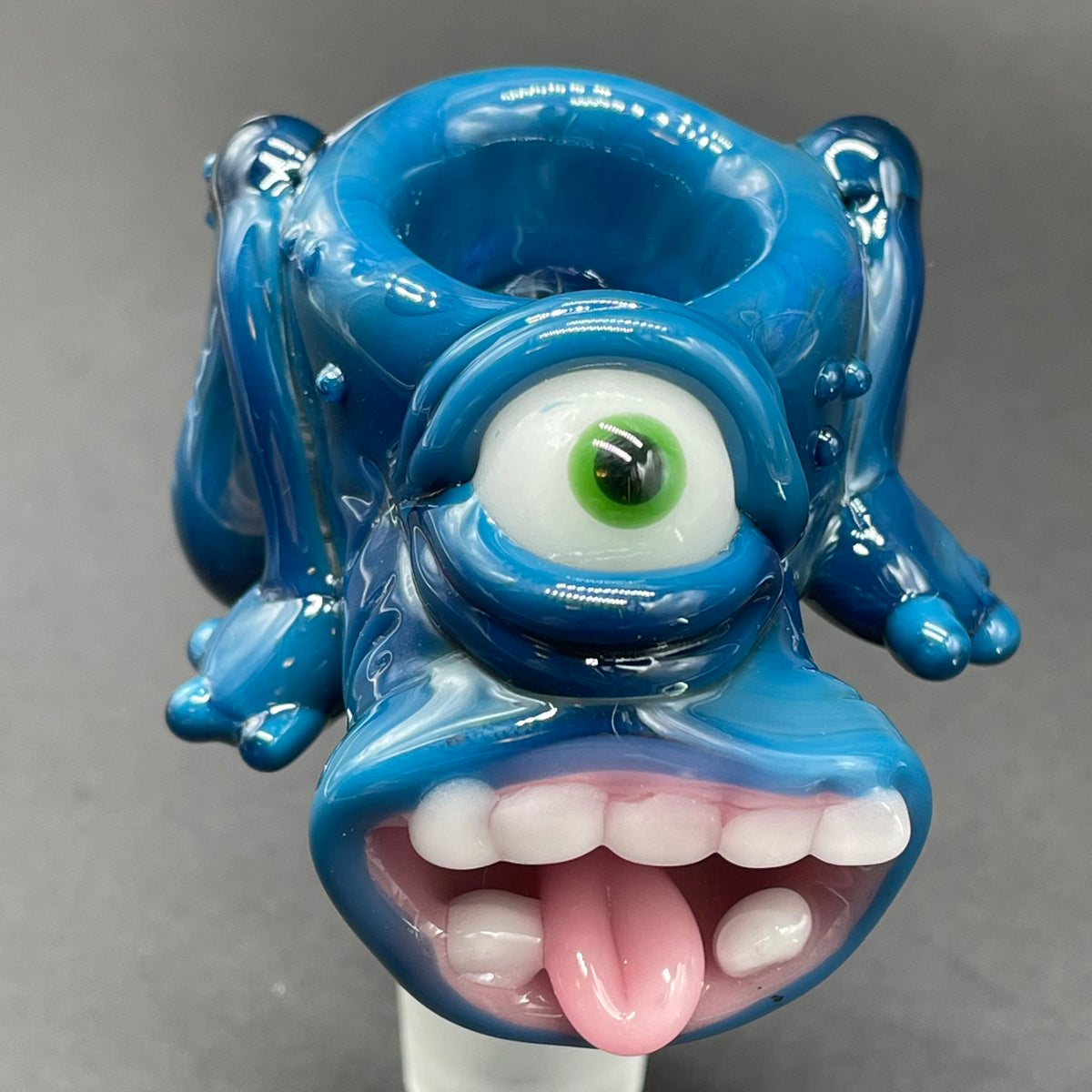 18mm boglin slide detail view - premium glass art