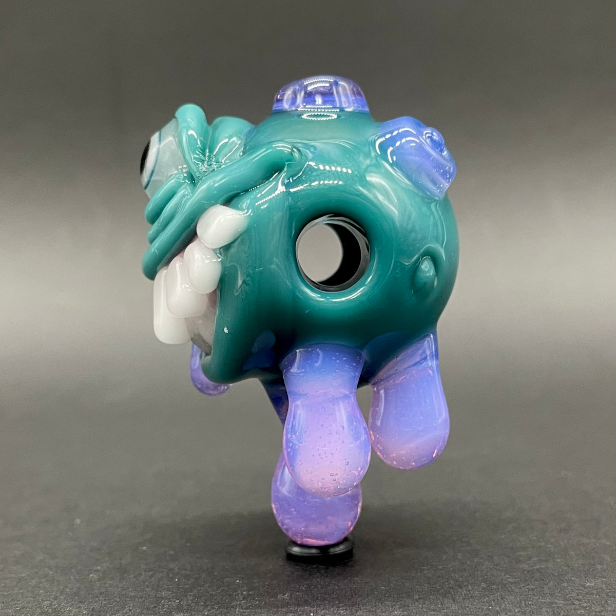Dripping with sarcasm glass pendant