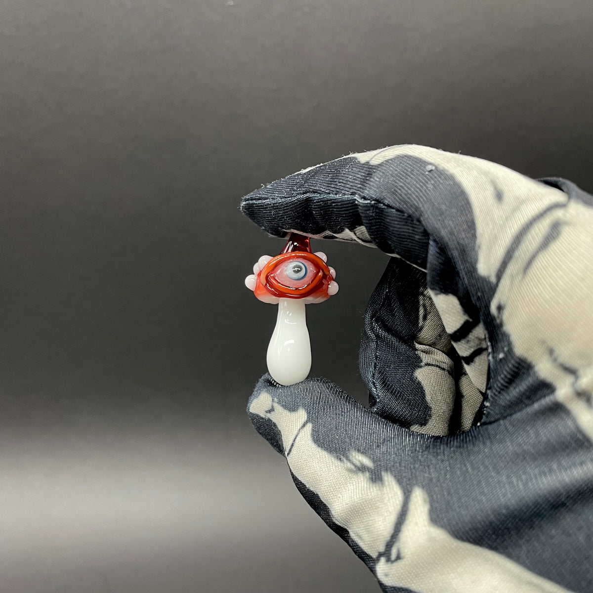 Cyclops mushroom pendant