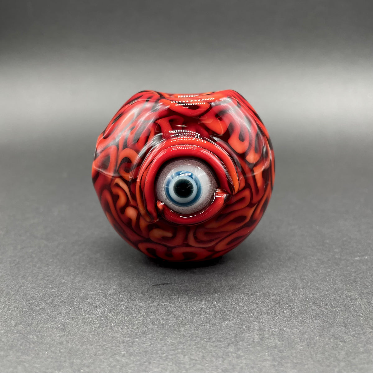 Leviathan Glass Drain Bamage Spoon - hand-blown art