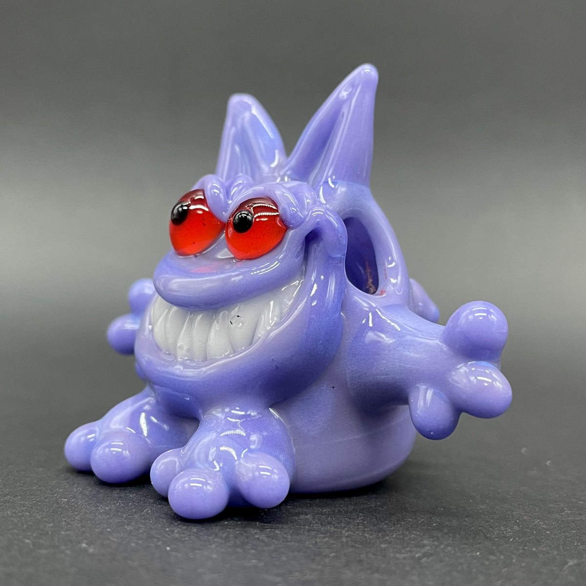 Gengar Pokémon glass pendant