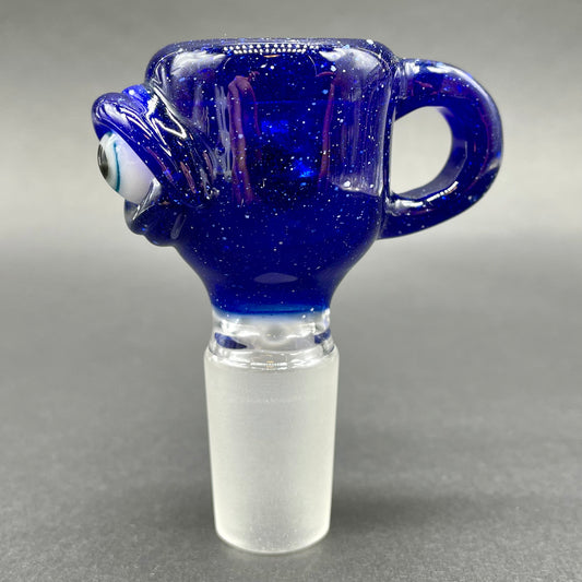 18mm tea slide detail view - premium glass art