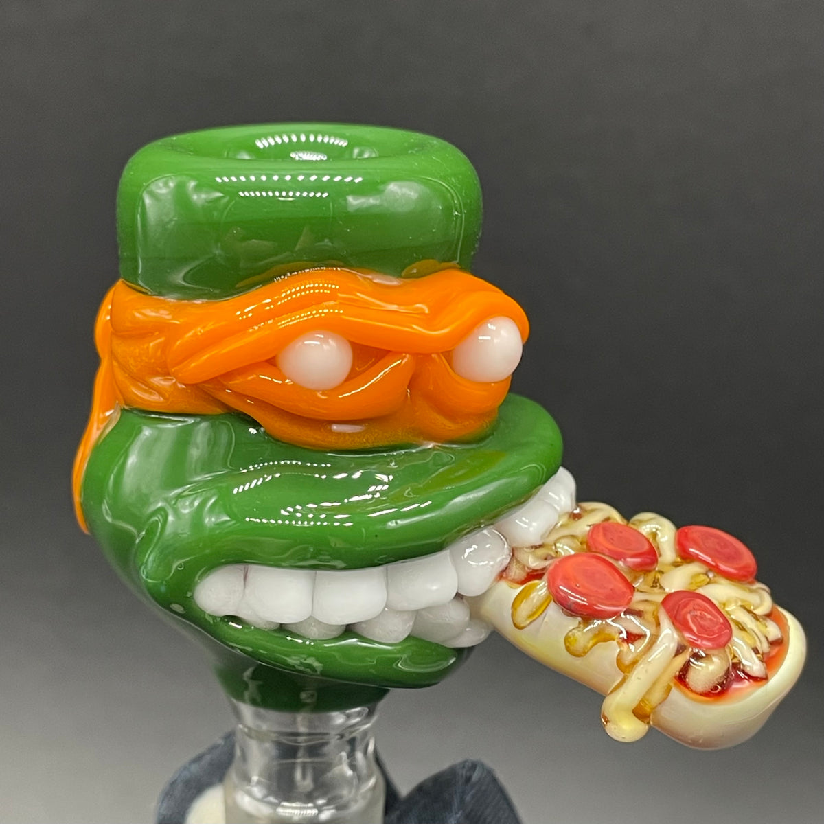 Michelangelo by Leviathan Glass - artisan detail