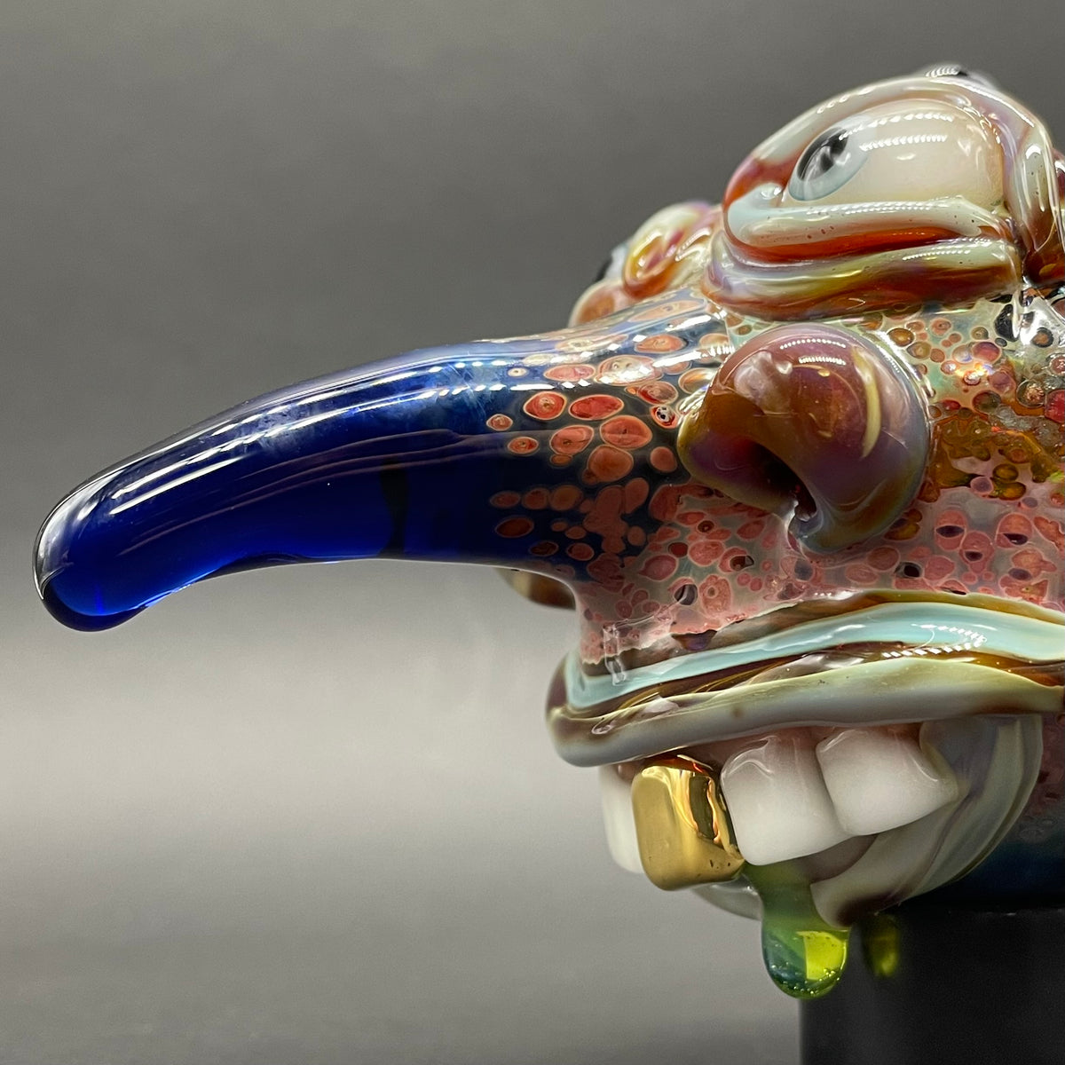 Premium Goblin glass ornament - collectible glass art