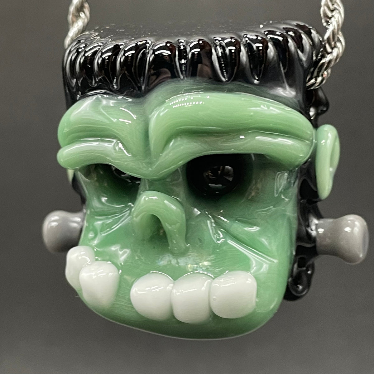 Glass Frankenstein pendant