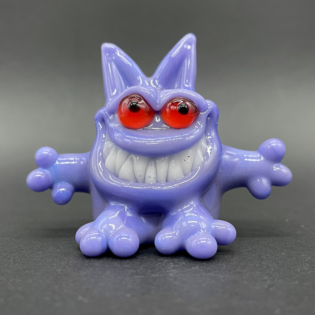 Gengar Pokémon glass pendant