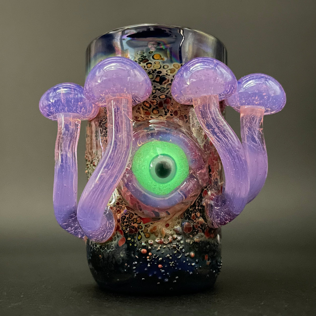 Pink Slime Mushroom Shot Glass