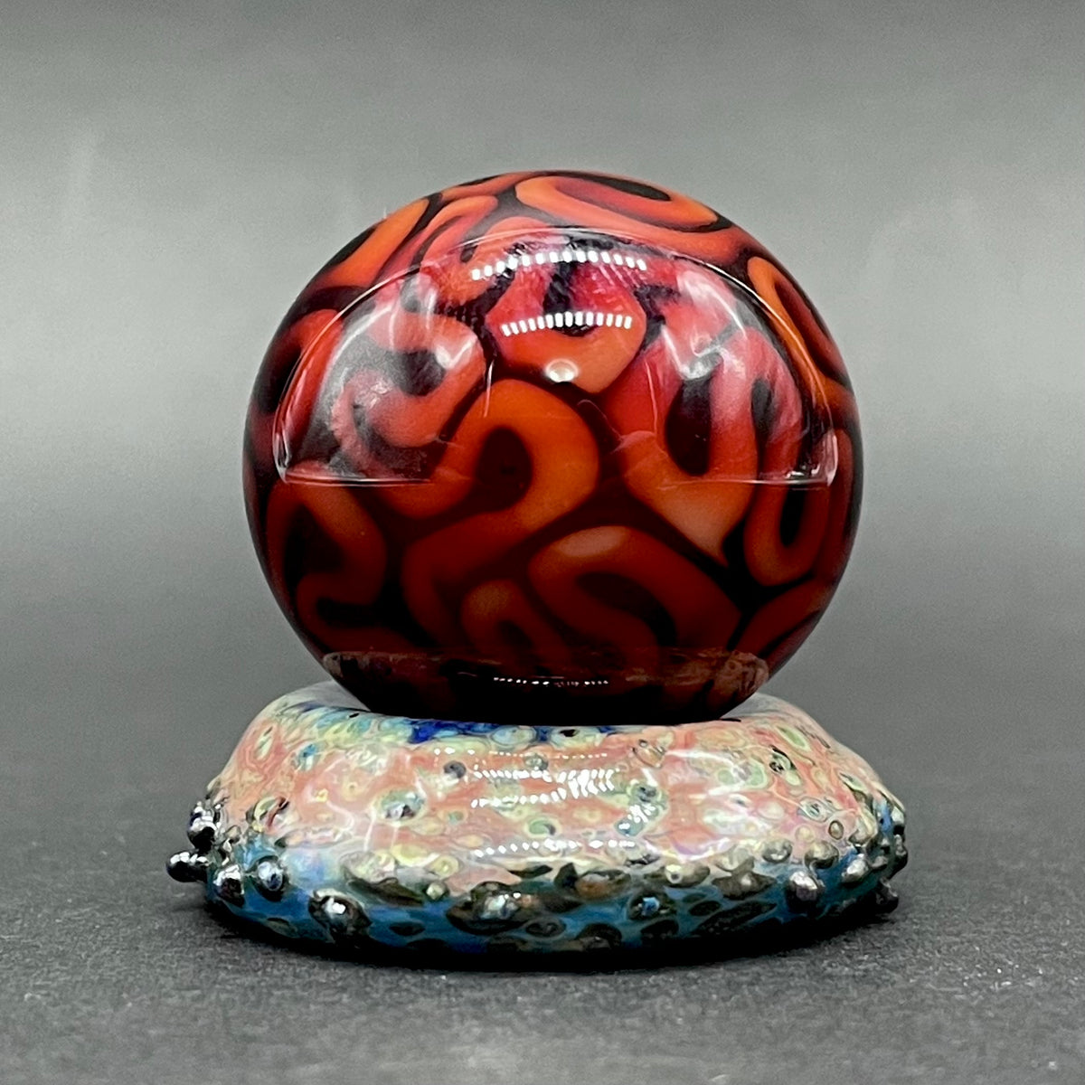 Brain marble and stand
