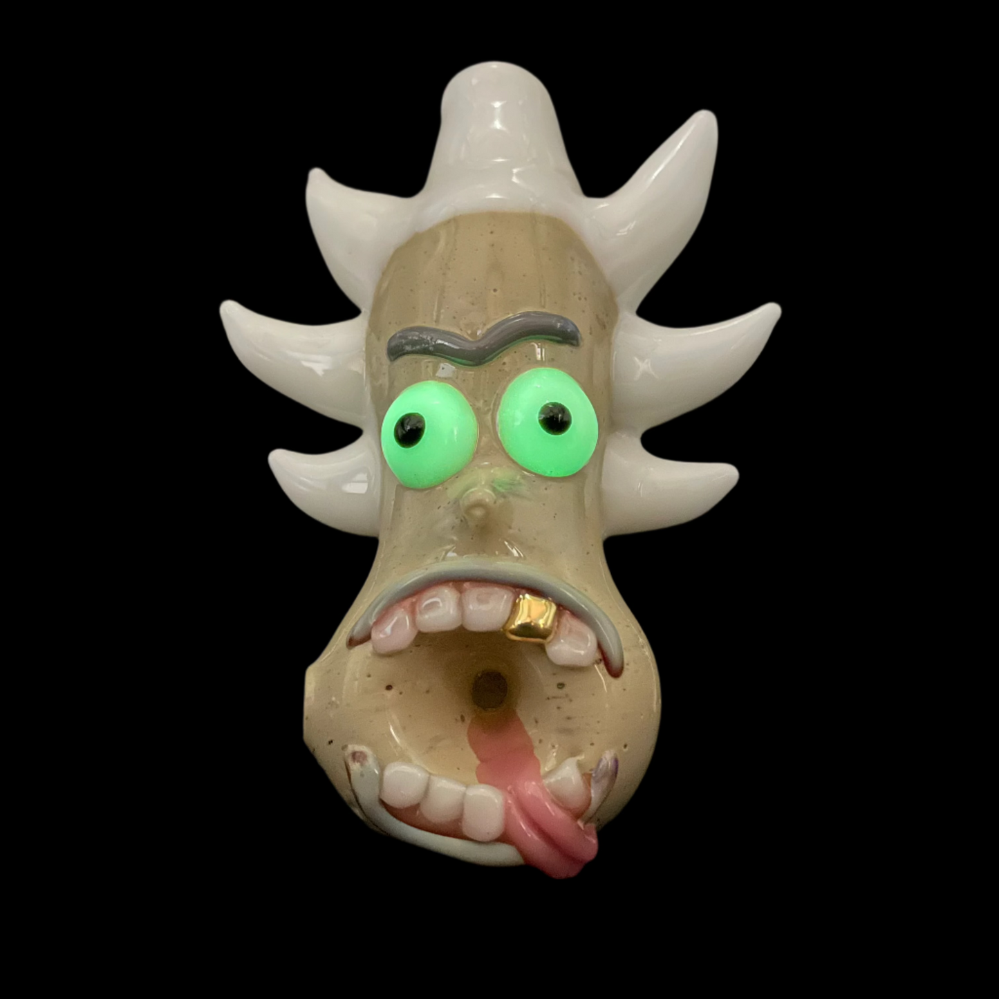 Hand-blown Rick Spoon - Leviathan Glass original