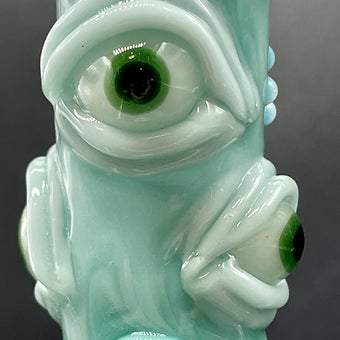 Aqua Argus Rig by Leviathan Glass - artisan detail