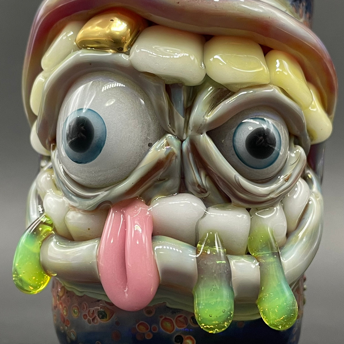 Leviathan Glass Hungry eyes monster shot glass - hand-blown art
