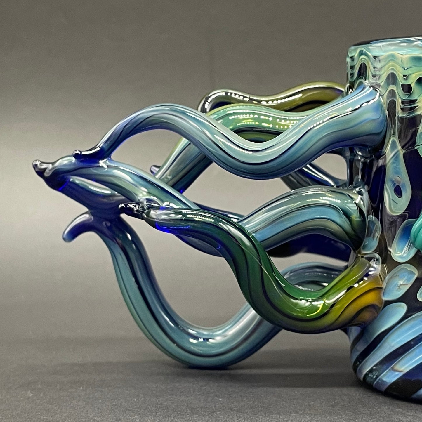Leviathan shot glass craftsmanship - artisan glass work