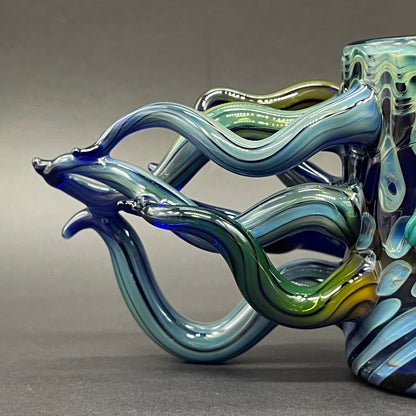 Leviathan shot glass craftsmanship - artisan glass work