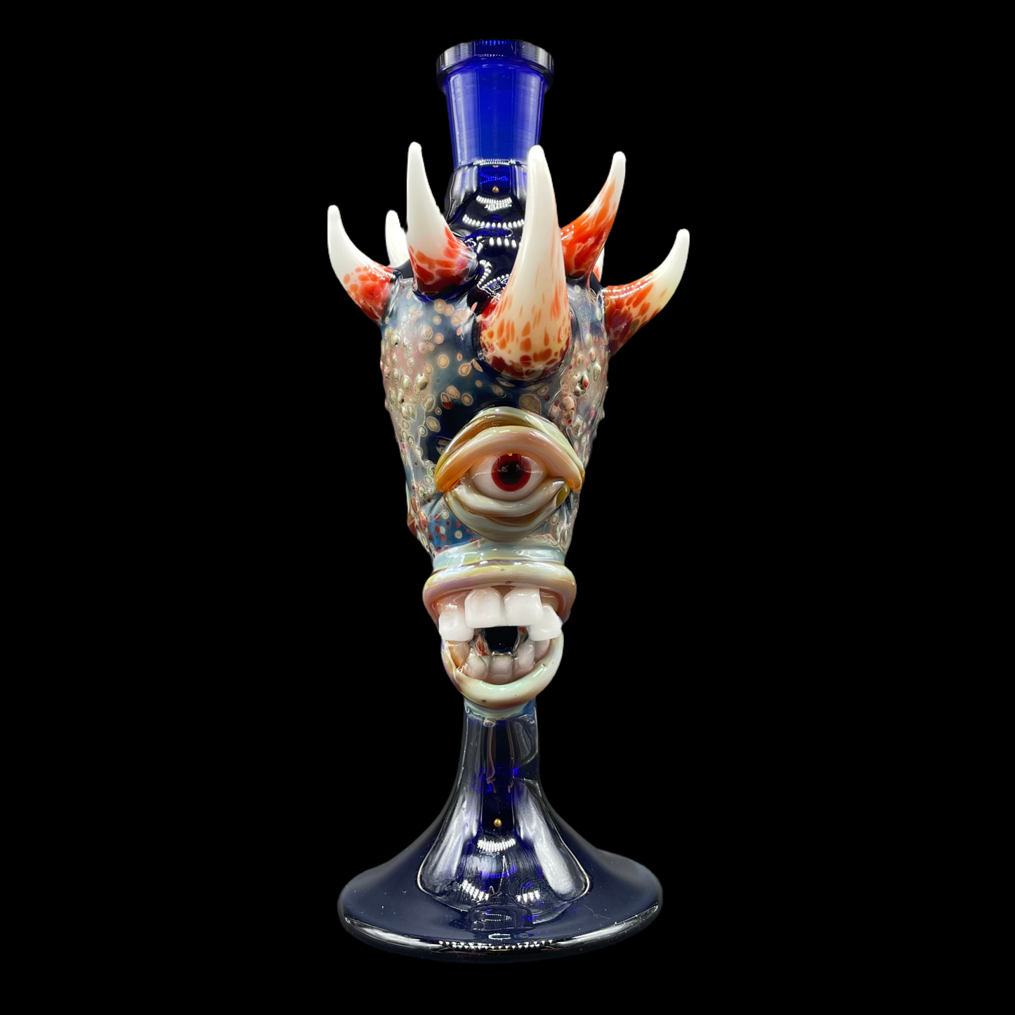 Leviathan Glass incense burner - hand-blown art