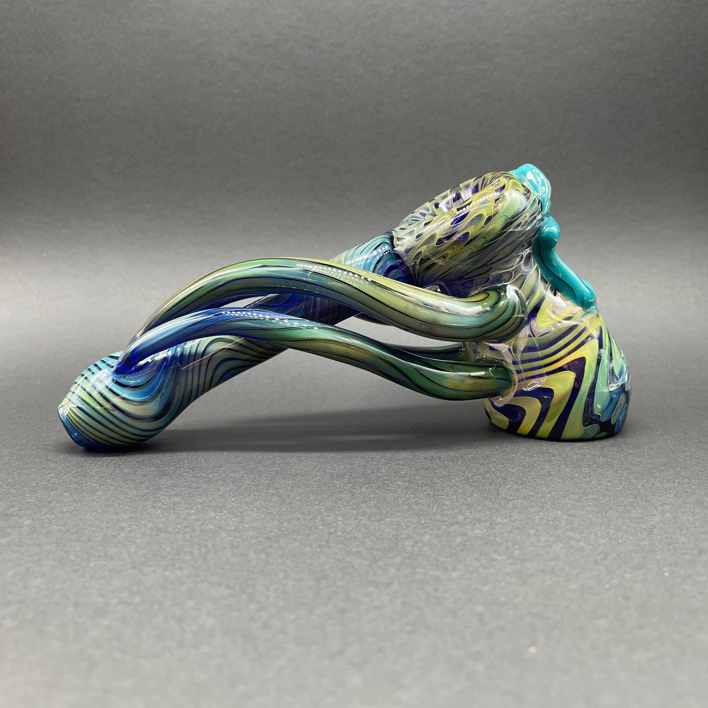 Screaming tentacle bubbler craftsmanship - artisan glass work