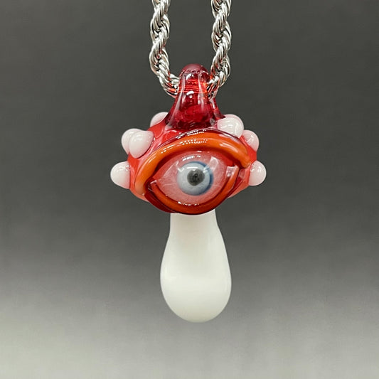 Cyclops mushroom pendant