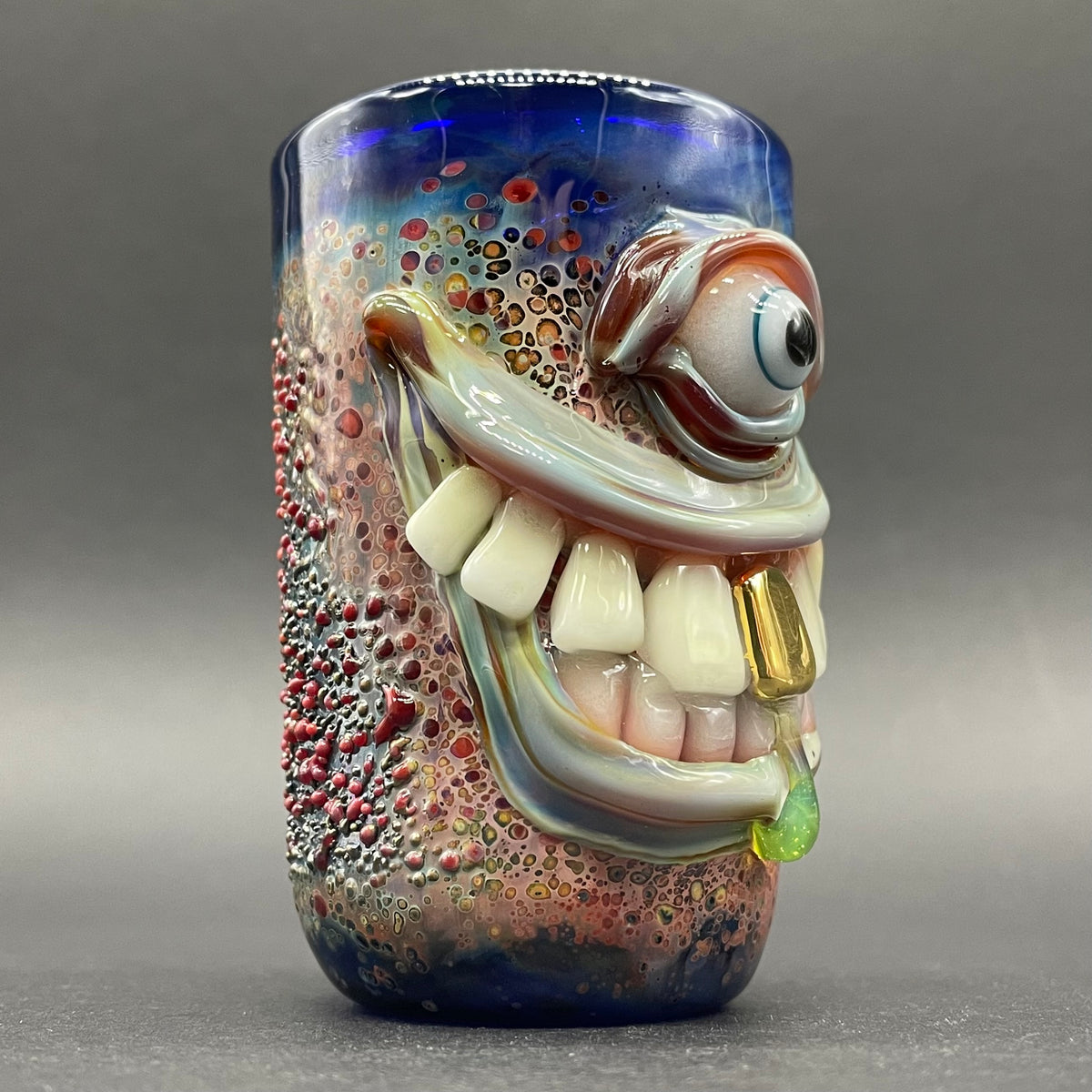 Smiley face shot glass