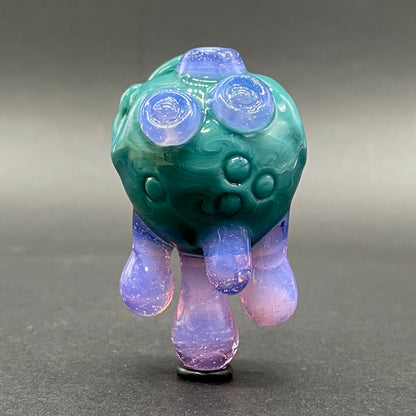Dripping with sarcasm glass pendant