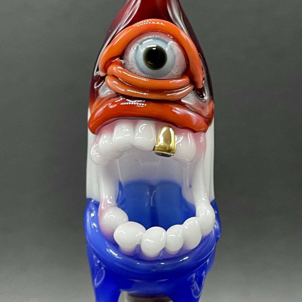 Leviathan Glass Calm like a bomb pop - hand-blown art
