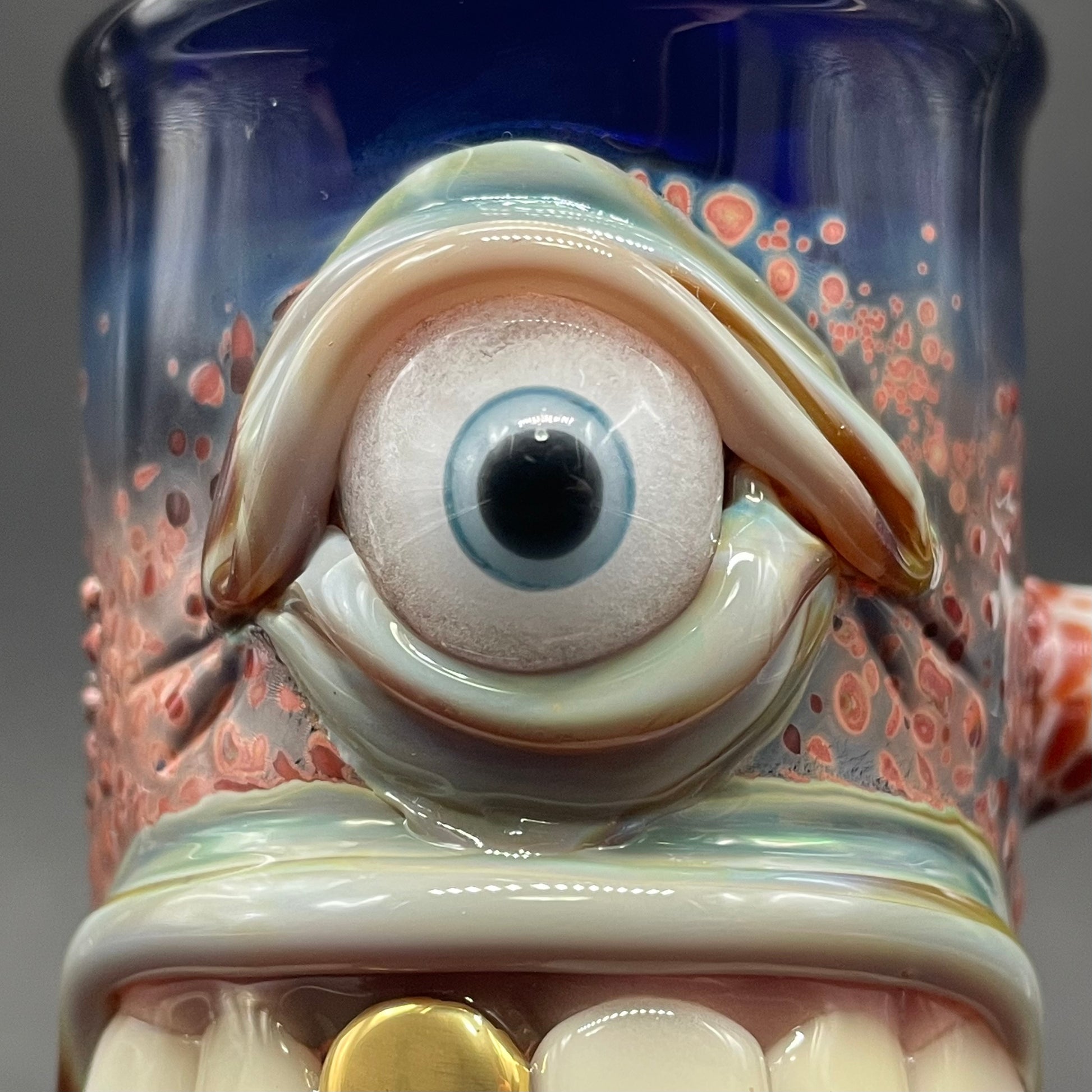 Leviathan Glass Cyclops shot glass - hand-blown art