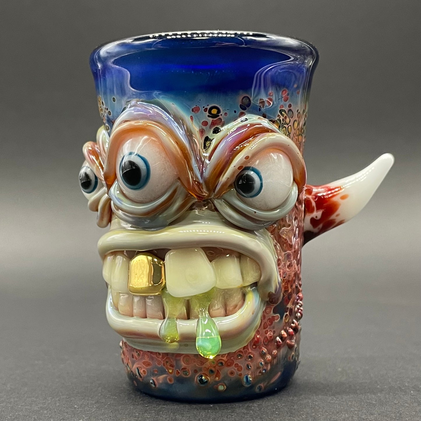 Triclops shot glass