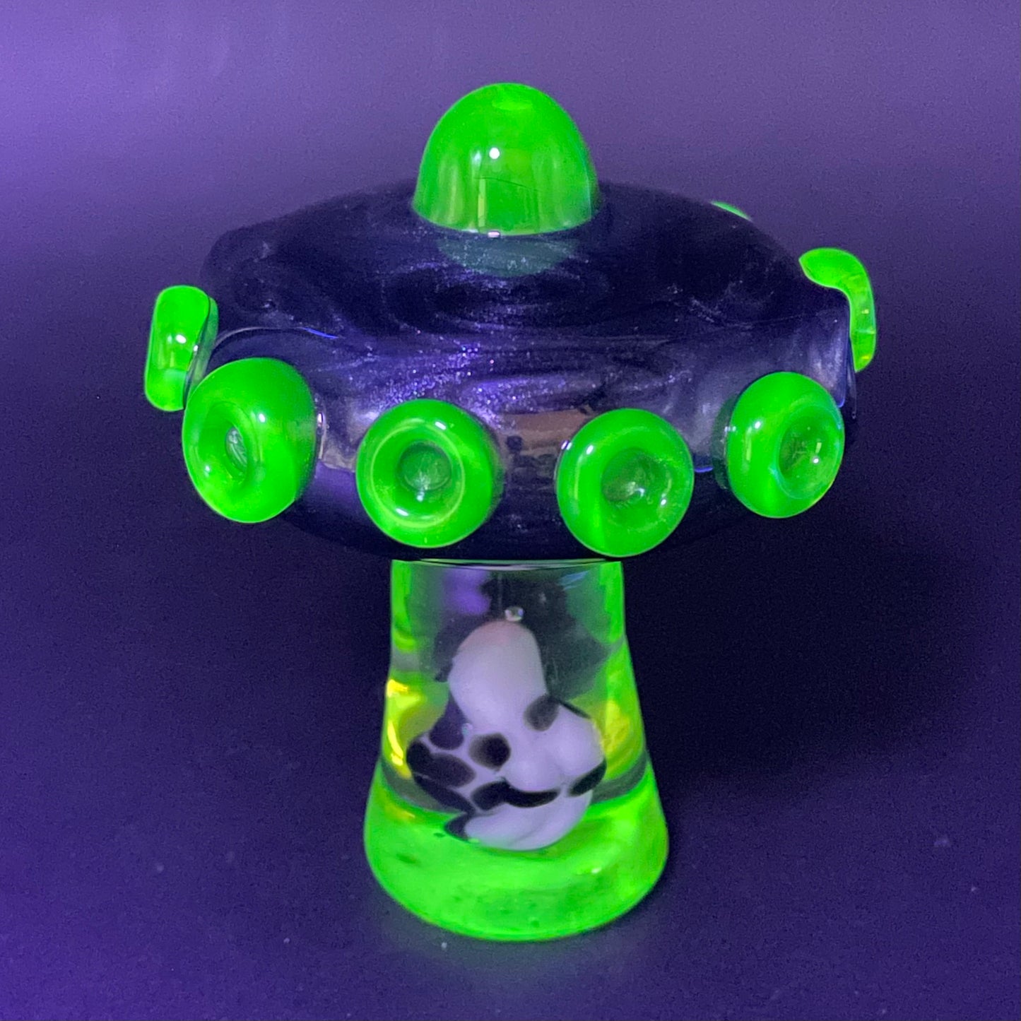 Alien abduction pendant (cow)