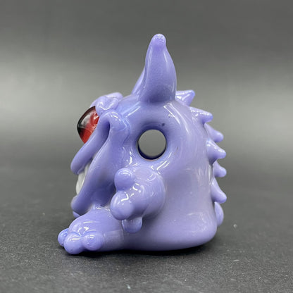 Gengar Pokémon glass pendant