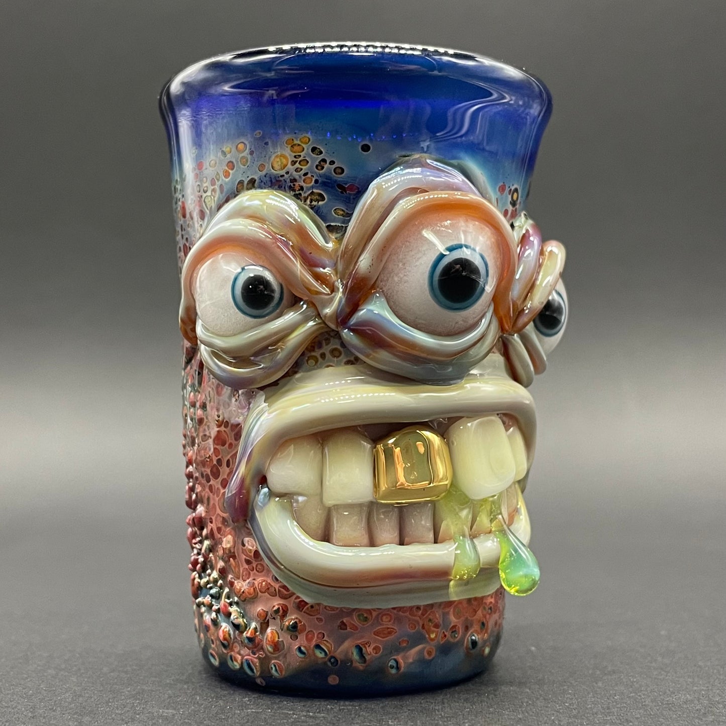 Triclops shot glass