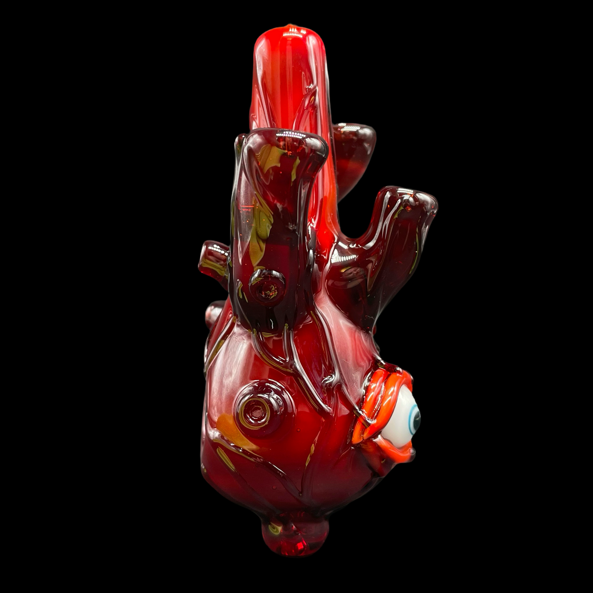 Hand-blown Anatomical heart spoon - Leviathan Glass original