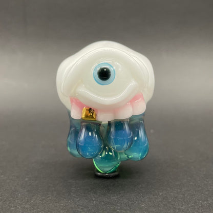 Eye of the storm glass pendant