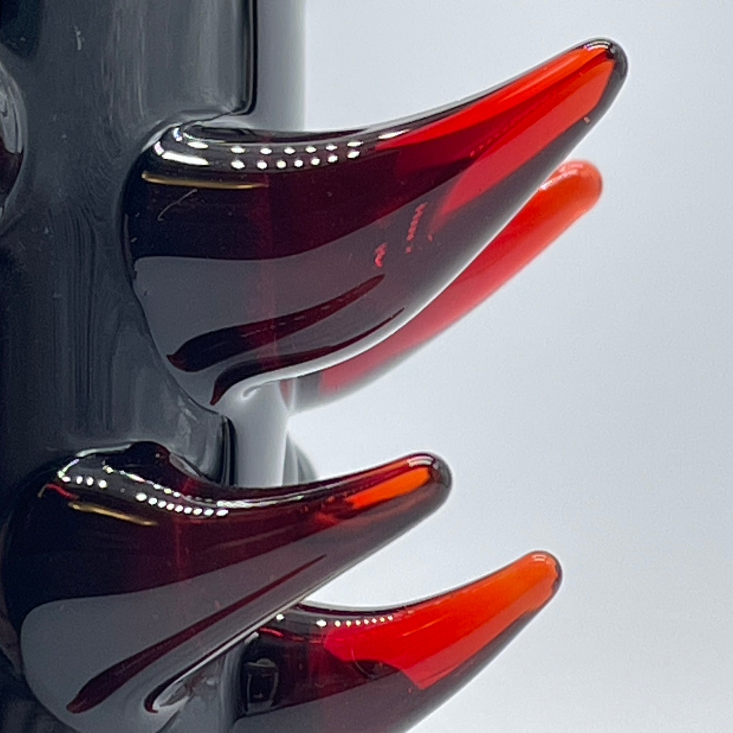 Hand-blown Onyx cyclops shot glass - Leviathan Glass original