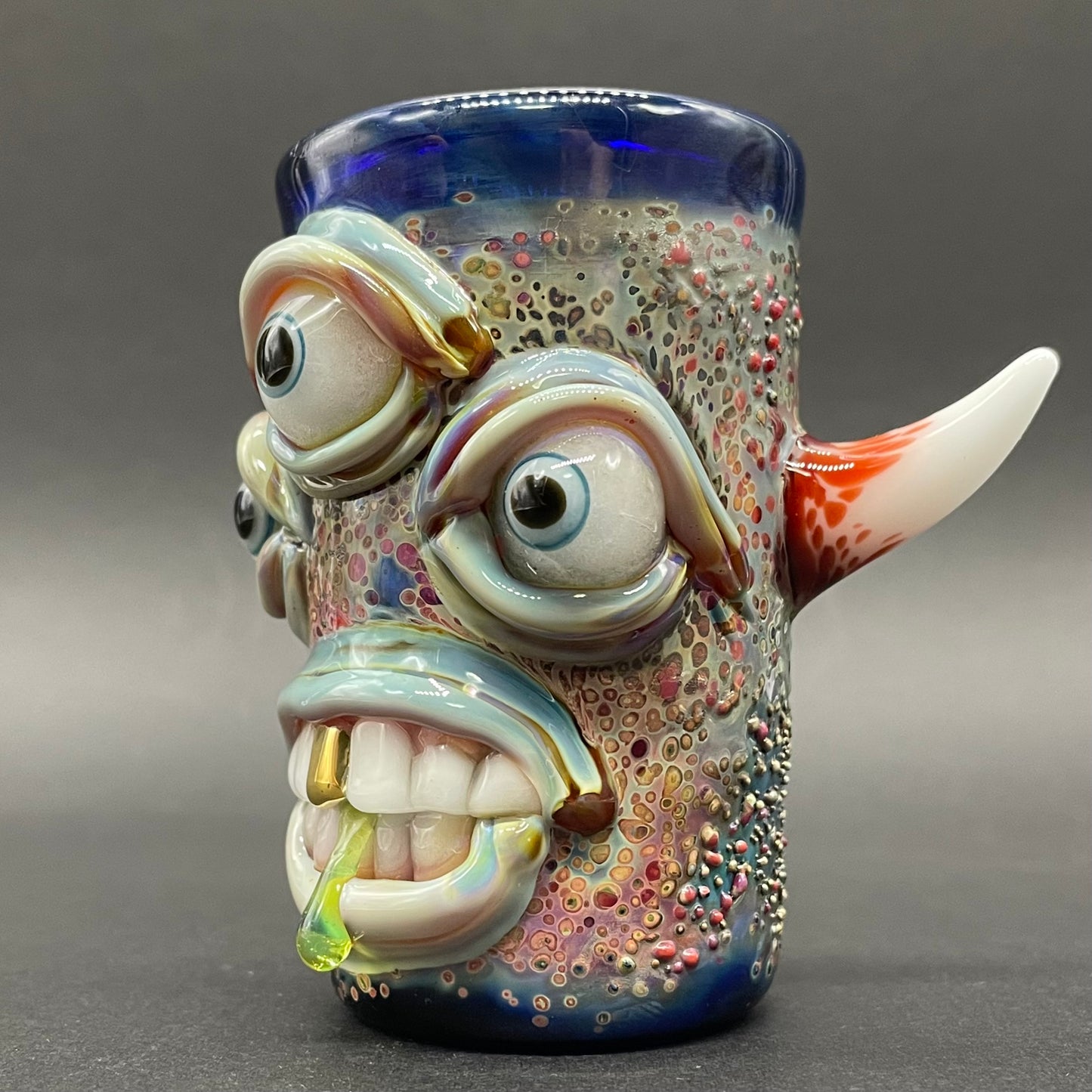 Triclops shot glass