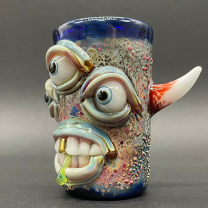 Triclops shot glass