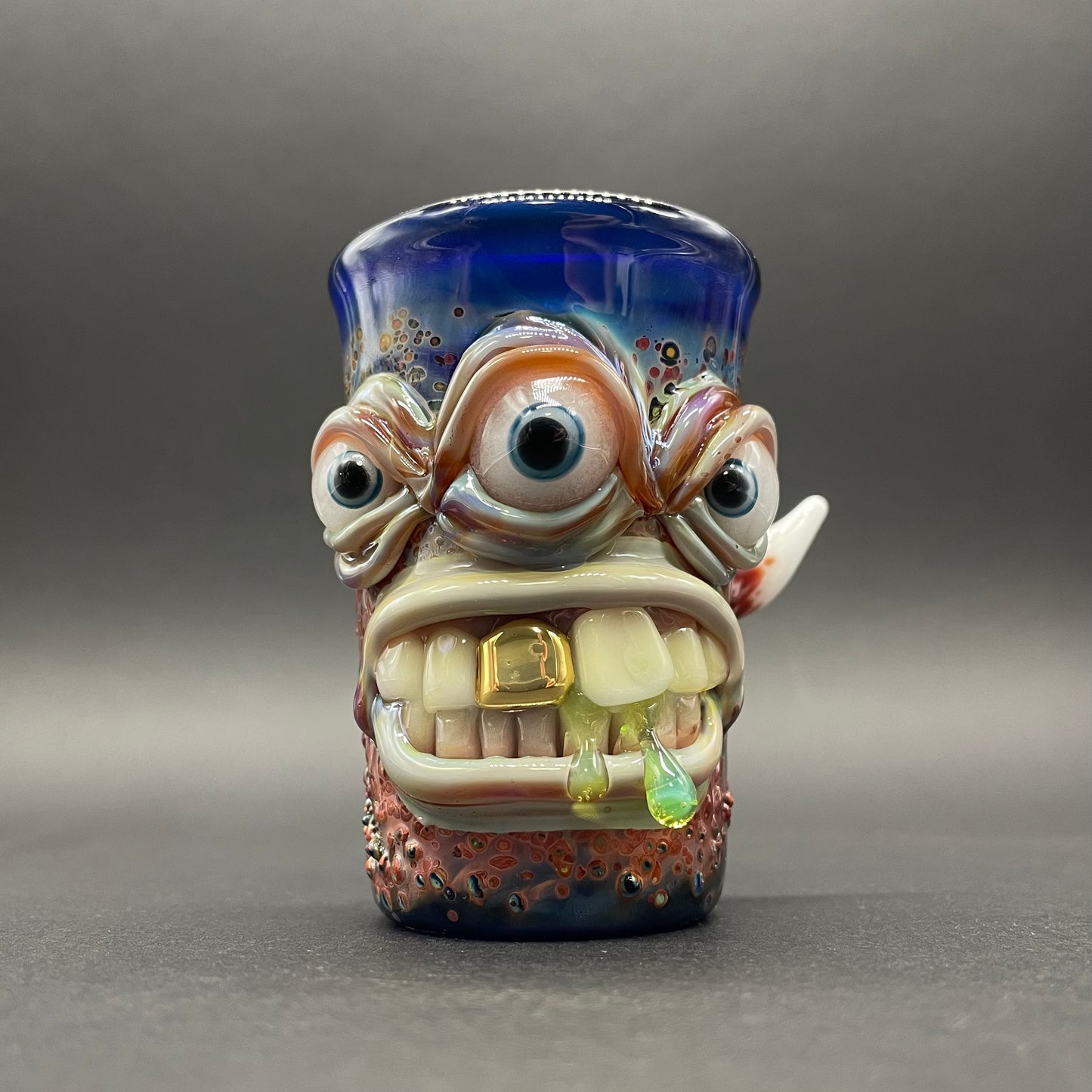 Triclops shot glass