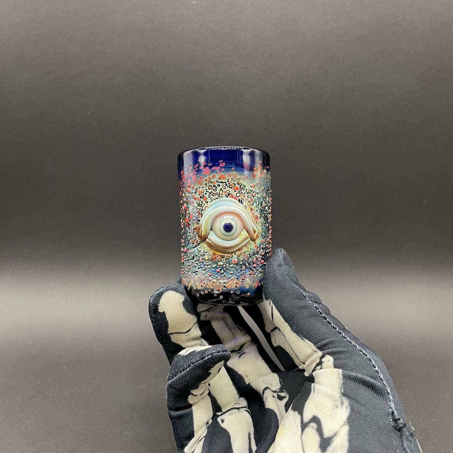 Single Glow In The Dark Eye shot glass