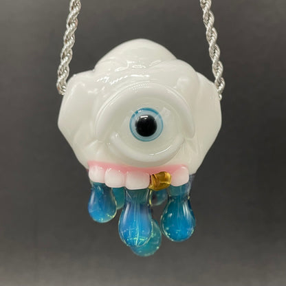 Eye of the storm glass pendant