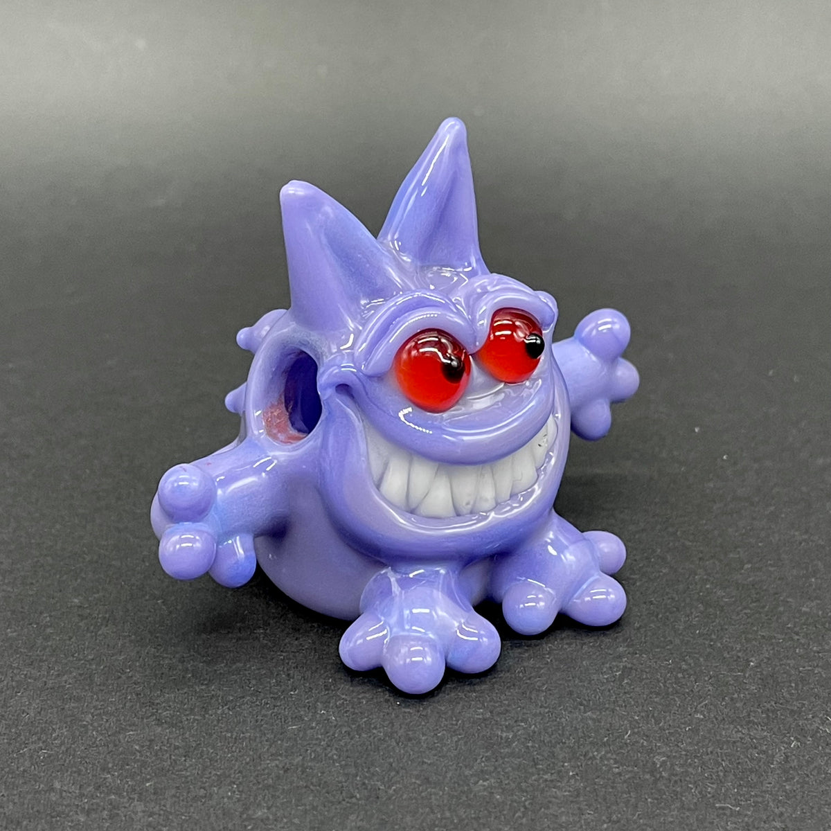 Gengar Pokémon glass pendant