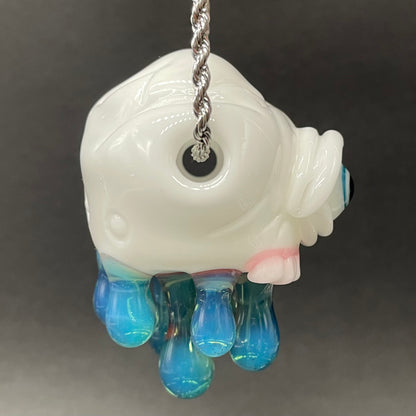 Eye of the storm glass pendant