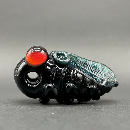 Premium Cicada pendant - collectible glass art