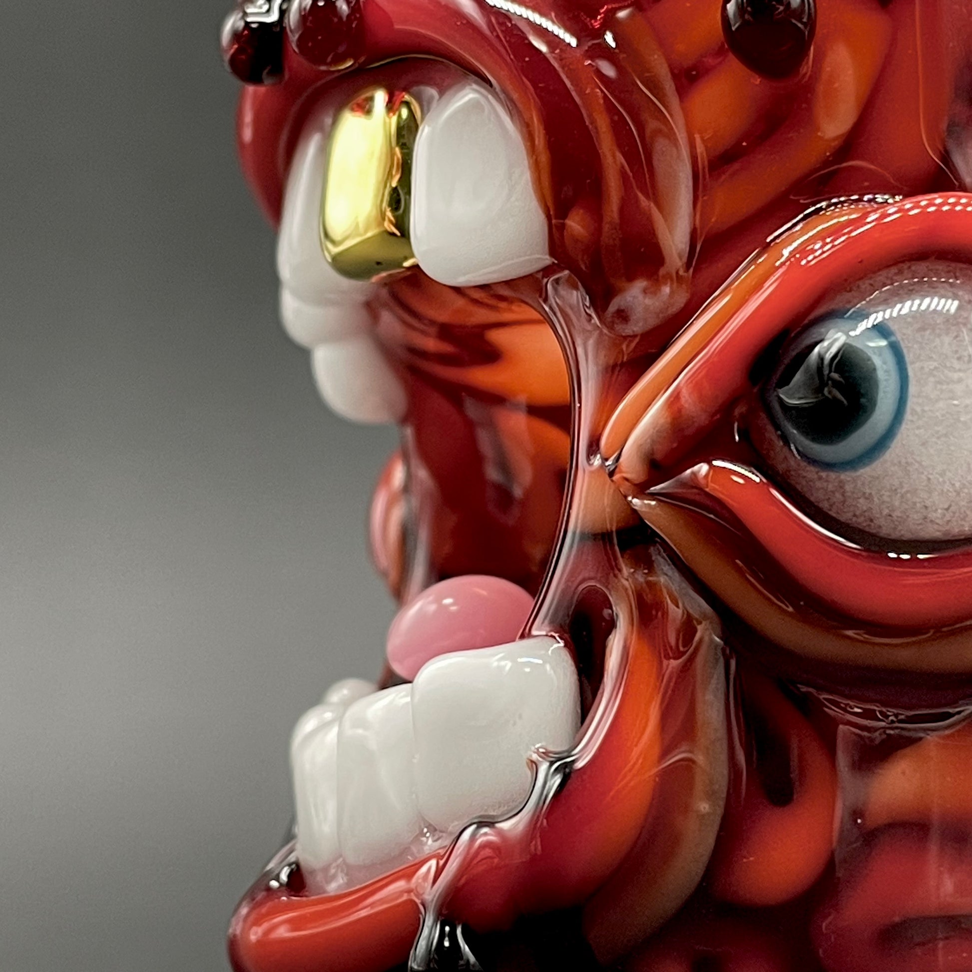 Leviathan Glass mind scrambler shot glass - hand-blown art